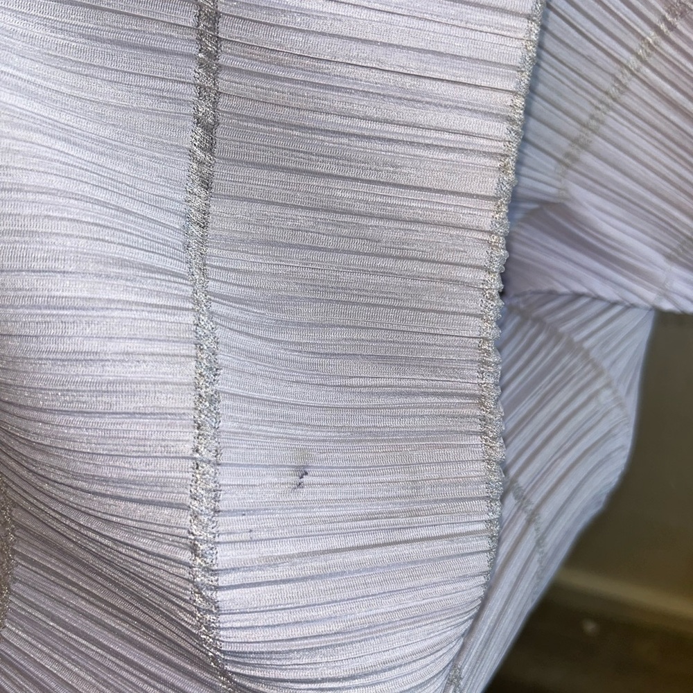Issey Miyake Lavender top. One size - Picture 4 of 4